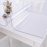 2mm PVC Tischfolie Tischschutz Glasklar Transparent Stärke 2mm Breite: 85cm